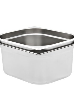 VidaXL Gastronormbakken 2 st GN 1/2 150 mm roestvrij staal