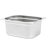 VidaXL Gastronormbakken 2 st GN 1/2 150 mm roestvrij staal