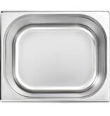 VidaXL Gastronormbakken 2 st GN 1/2 150 mm roestvrij staal