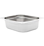 VidaXL Gastronormbakken 4 st GN 1/2 100 mm roestvrij staal