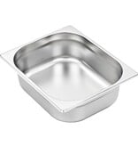 VidaXL Gastronormbakken 4 st GN 1/2 100 mm roestvrij staal