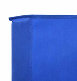 VidaXL Windscherm 3-panelen 400x120 cm stof azuurblauw