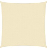 VidaXL Zonnescherm HDPE vierkant 2x2 m crème