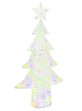 VidaXL Kerstversiering Multikleur 180 cm