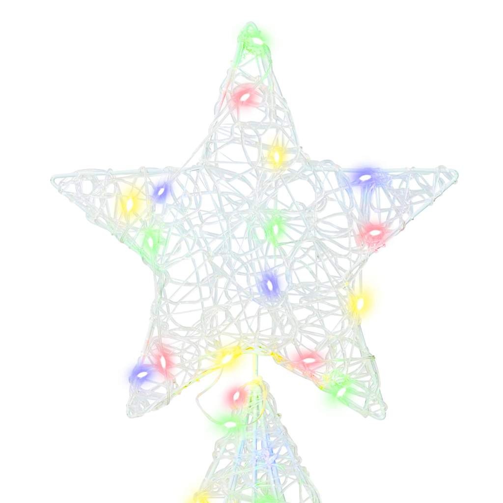 VidaXL Kerstversiering Multikleur 180 cm