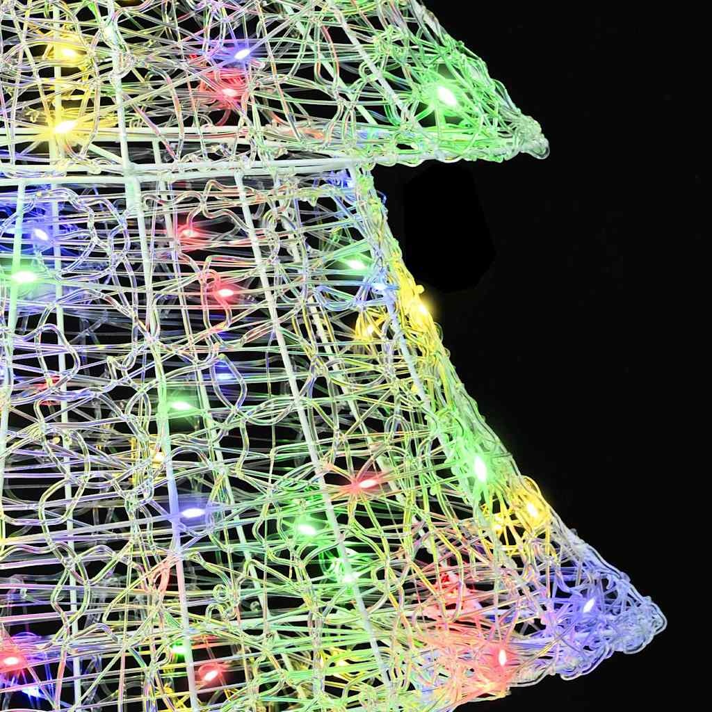 VidaXL Kerstversiering Multikleur 180 cm