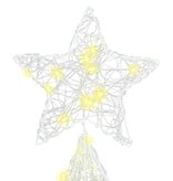 VidaXL Kerstboom met 240 LED Warmwit 180 cm Acryl