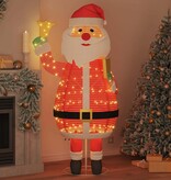 VidaXL Kerstman met 200 LED Warmwit 100 x 180 cm Stof