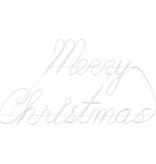 VidaXL Kerstbord met 216 LED Rood 99 x 55 x 13 cm IJzer