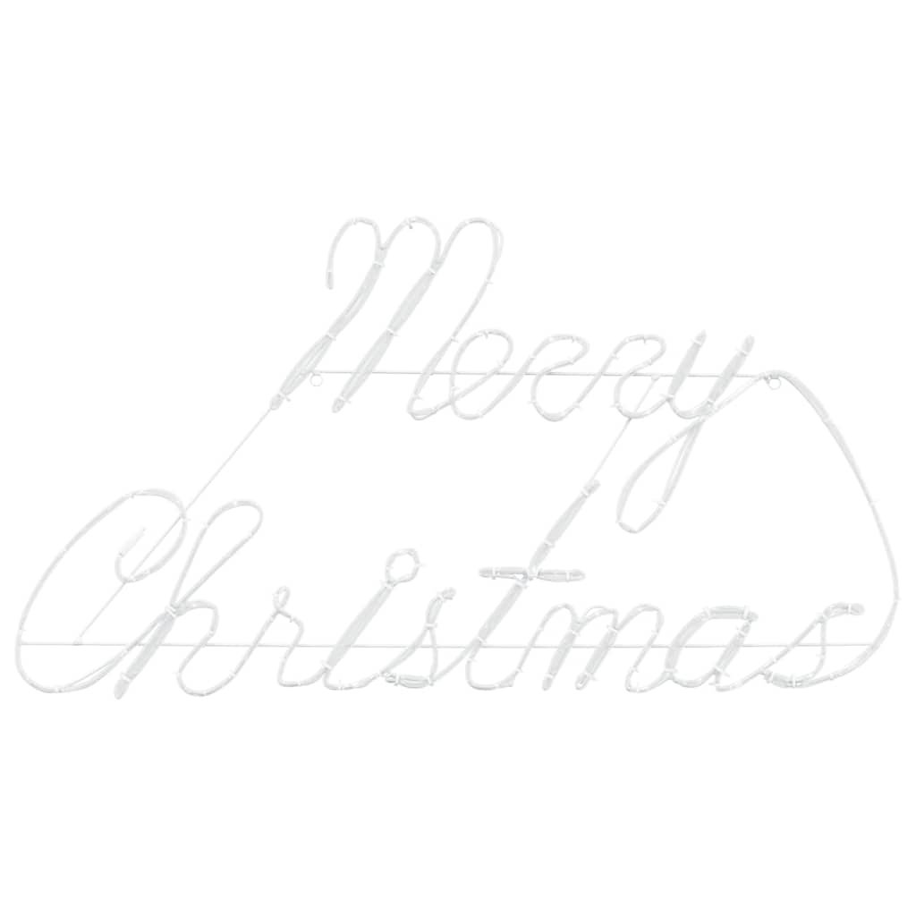 VidaXL Kerstbord met 216 LED Rood 99 x 55 x 13 cm IJzer