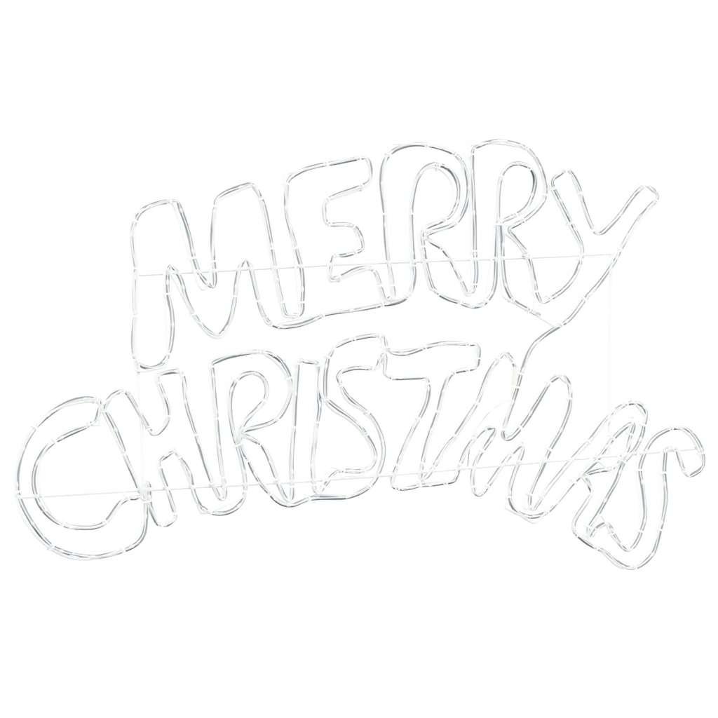 VidaXL Kerstbord met 240 LED Multikleur 100 x 50 cm PVC