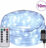 VidaXL Touwenlicht met 240 LED Koud Wit 10 m PVC