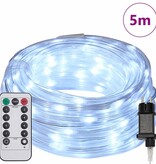 VidaXL Touwenlicht met 120 LED Koud Wit 5 m PVC