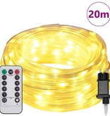 VidaXL Touwenlicht met 480 LED Warmwit 20 m PVC