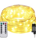 VidaXL Touwenlicht met 240 LED Warmwit 10 m PVC