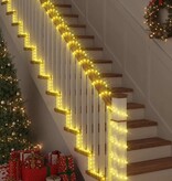 VidaXL Touwenlicht met 240 LED Warmwit 10 m PVC
