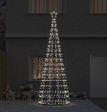 VidaXL LED Kerstboom met 800 LED met standaard Multikleur 400 cm IJzer