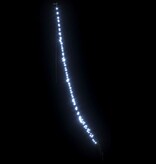 VidaXL LED Kerstboom met 168 LED met grondpennen Koudwit 306 cm Metaal