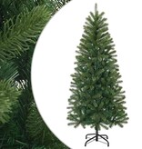 VidaXL Kunstkerstboom met standaard Groen 120 cm PVC, PE en staal