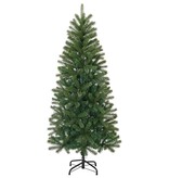 VidaXL Kunstkerstboom met standaard Groen 120 cm PVC, PE en staal