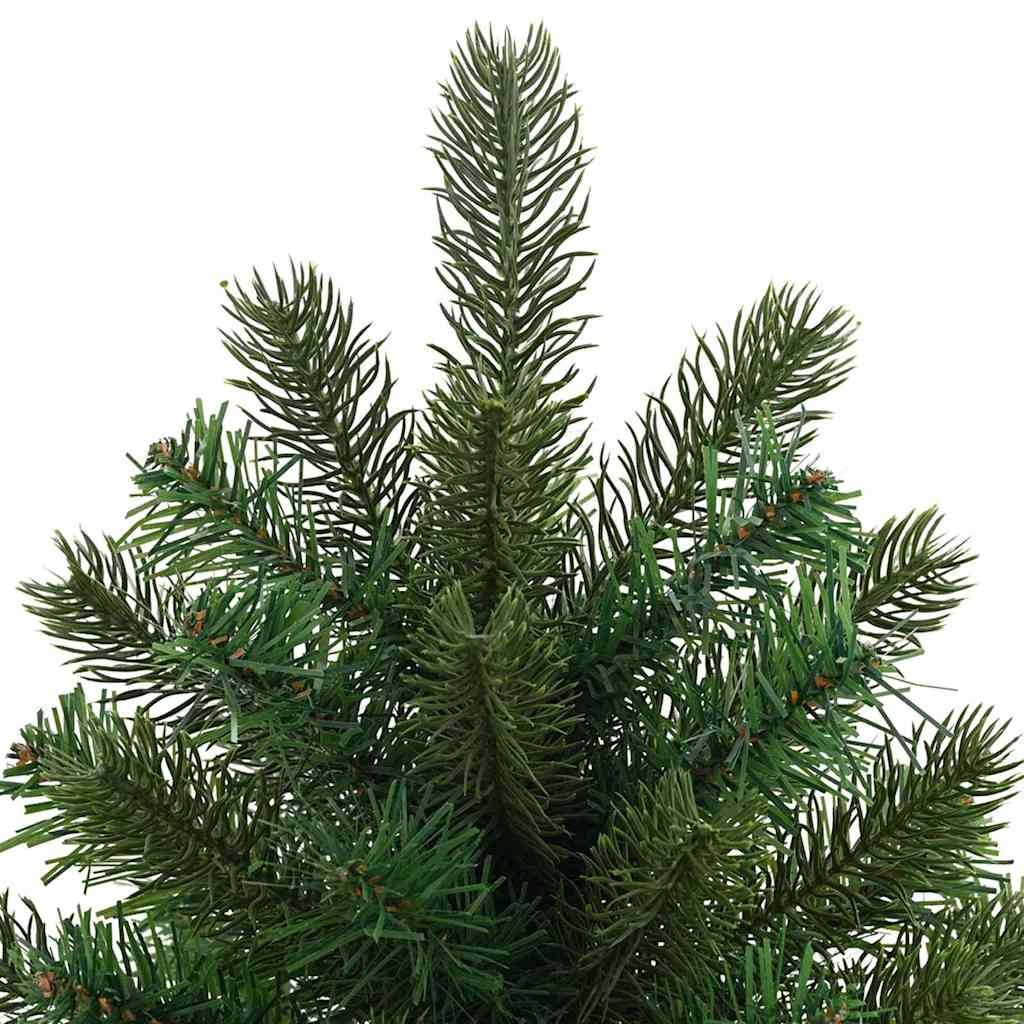 VidaXL Kunstkerstboom met standaard Groen 75 cm PVC, PE en staal