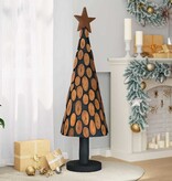 VidaXL Kerstboom met standaard Bruin 150 cm Massief teakhout