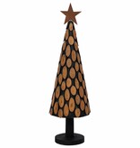 VidaXL Kerstboom met standaard Bruin 150 cm Massief teakhout
