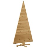 VidaXL Kerstbomen met standaard Bruin 180 cm Massief grenenhout
