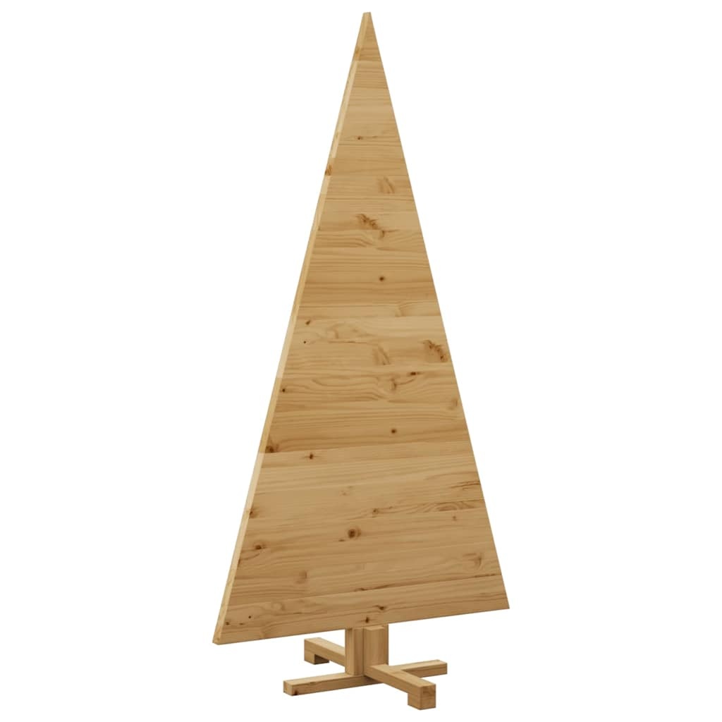 VidaXL Kerstbomen met standaard Bruin 150 cm Massief grenenhout