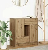 VidaXL Dressoir met lades en deuren 70,5x34x74,5 cm ambachtelijk