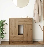 VidaXL Dressoir met lades en deuren 70,5x34x74,5 cm ambachtelijk