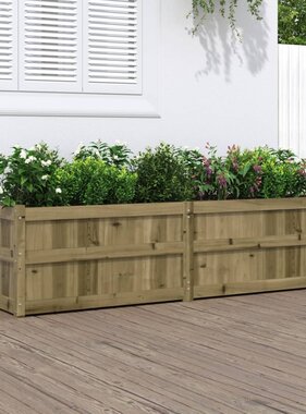 VidaXL Plantenbak 180x50x50 cm geïmpregneerd grenenhout