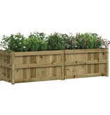 VidaXL Plantenbak 180x50x50 cm geïmpregneerd grenenhout