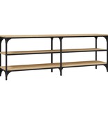 VidaXL Tv-meubel 140x30x50 cm bewerkt hout sonoma eikenkleurig