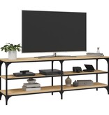 VidaXL Tv-meubel 140x30x50 cm bewerkt hout sonoma eikenkleurig