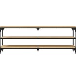 VidaXL Tv-meubel 140x30x50 cm bewerkt hout sonoma eikenkleurig