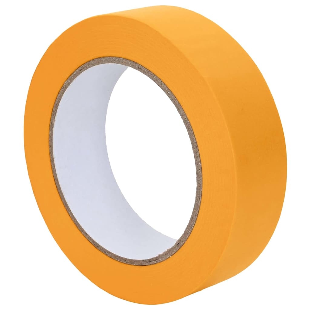 VidaXL Verf Maskertapes 6 pcs Geel 25mm x 50m Papier
