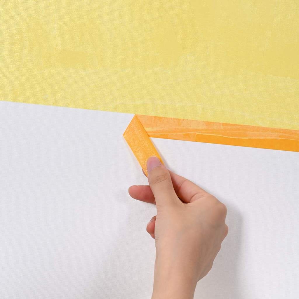 VidaXL Verf Maskertapes 12 pcs Geel 19mm x 50m Papier