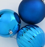 VidaXL Kerstbal Set 3 pcs Blauw