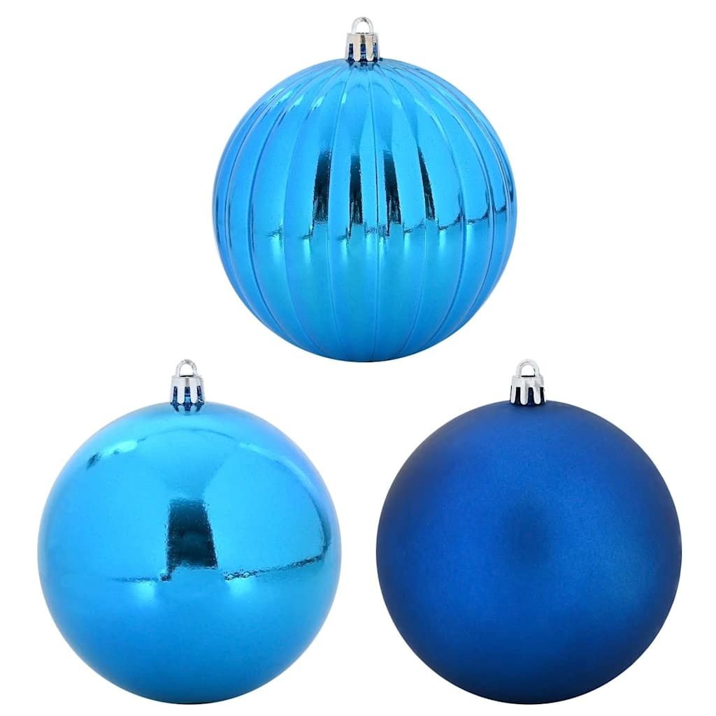 VidaXL Kerstbal Set 4 pcs Blauw