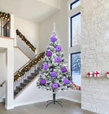 VidaXL Kerstbal Set 3 pcs Lila