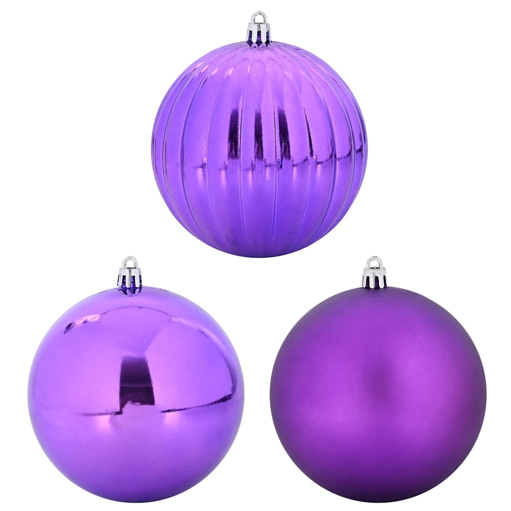 VidaXL Kerstbal Set 3 pcs Lila