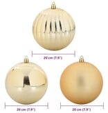 VidaXL Kerstbal Set 4 pcs Goud