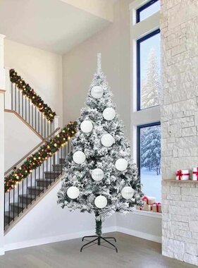 VidaXL Kerstbal Set 3 pcs Wit