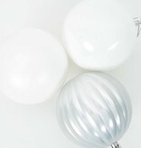 VidaXL Kerstbal Set 3 pcs Wit