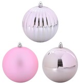 VidaXL Kerstbal Set 3 pcs Roze
