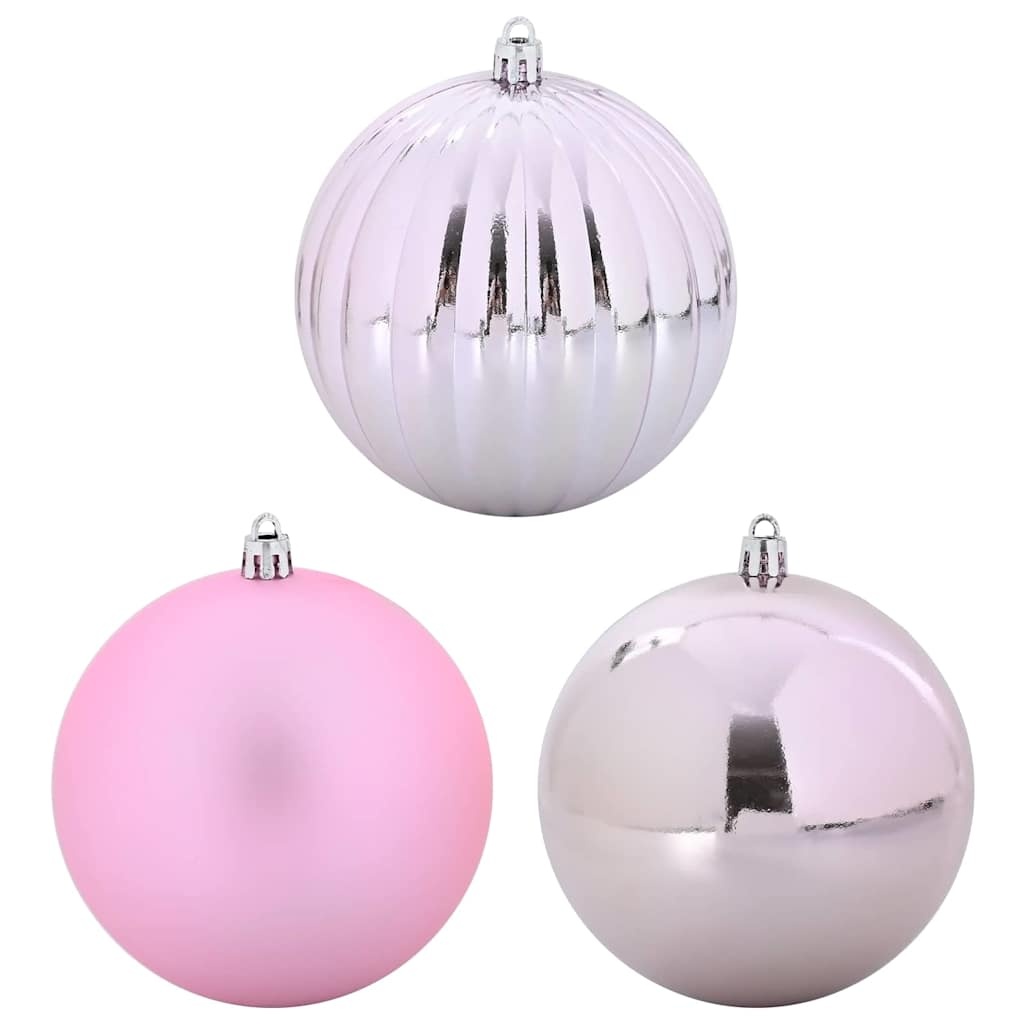 VidaXL Kerstbal Set 3 pcs Roze