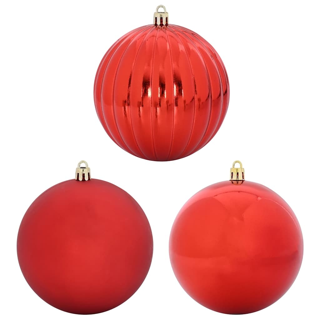 VidaXL Kerstbal Set 3 pcs Rood