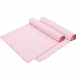 VidaXL Ligbedhanddoeken 2 pcs Roze 210 x 75 cm Polyester en Polyamide