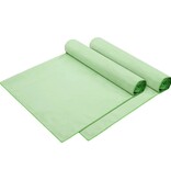 VidaXL Ligbedhanddoeken 2 pcs Groen 210 x 75 cm Polyester en Polyamide